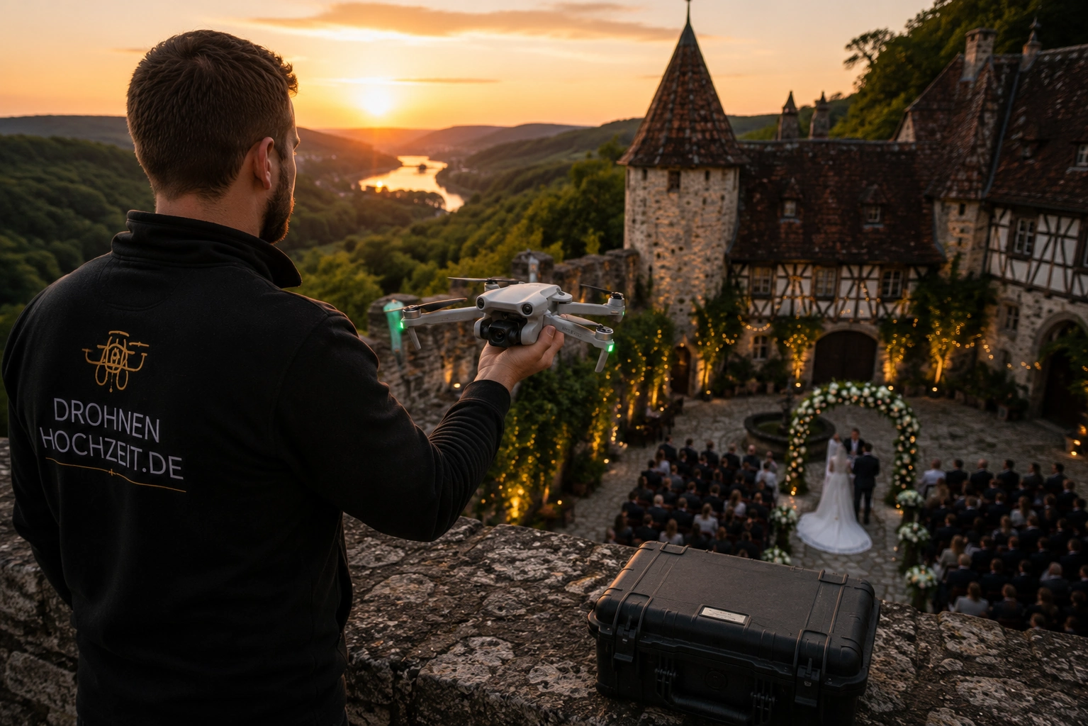 Hochzeit im Burghof